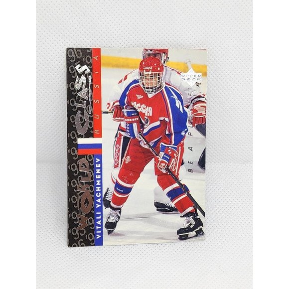 Upper Deck World Class Vitali Yachmenev Russia Be A Player Collectible Trading C - Picture 1 of 4